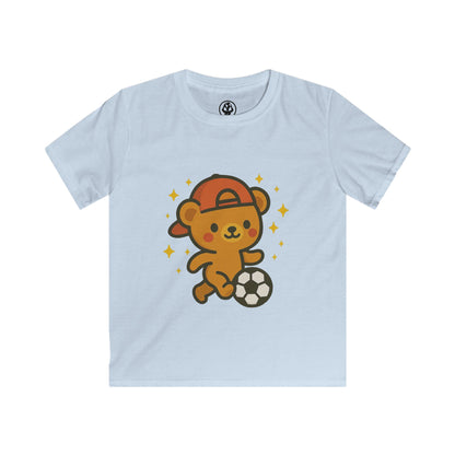 🧸 England Kids Teddy Bear Edition – Softstyle Tee