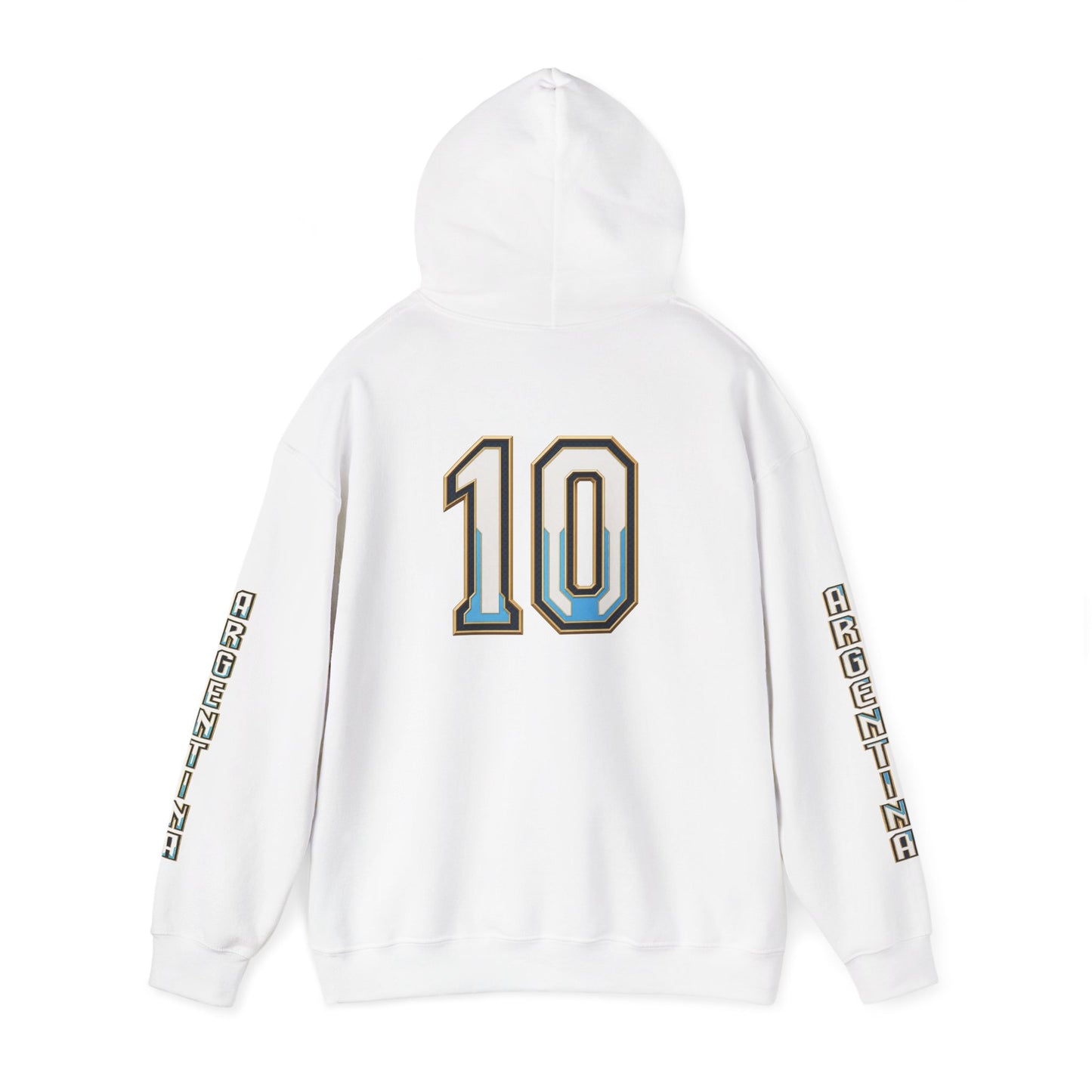 ARGENTINA THREE-STAR HERITAGE NUMBER 10 UNISEX HOODIE