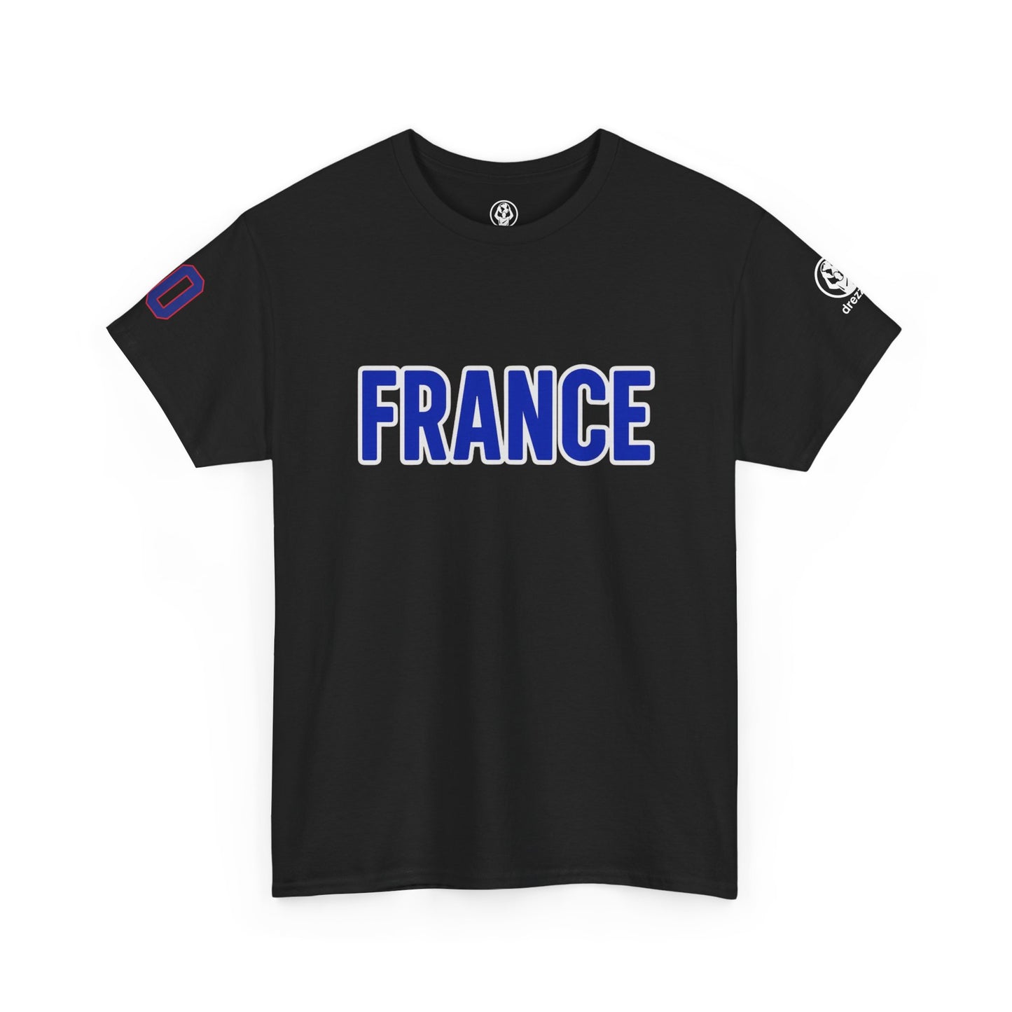 🇫🇷 France Premium Fan Tee – Men’s Heavy Cotton Edition