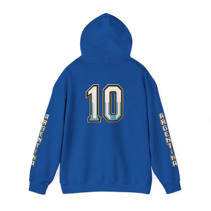 ARGENTINA THREE-STAR HERITAGE NUMBER 10 UNISEX HOODIE