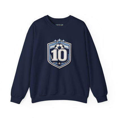 Argentina Number 10 Three-Star Unisex Crewneck