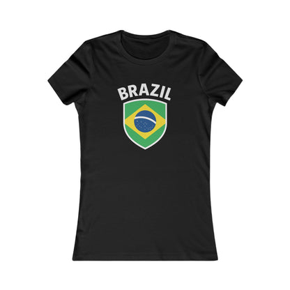 🇧🇷 Brazil Women’s Favorite Tee – Premium Fan Edition