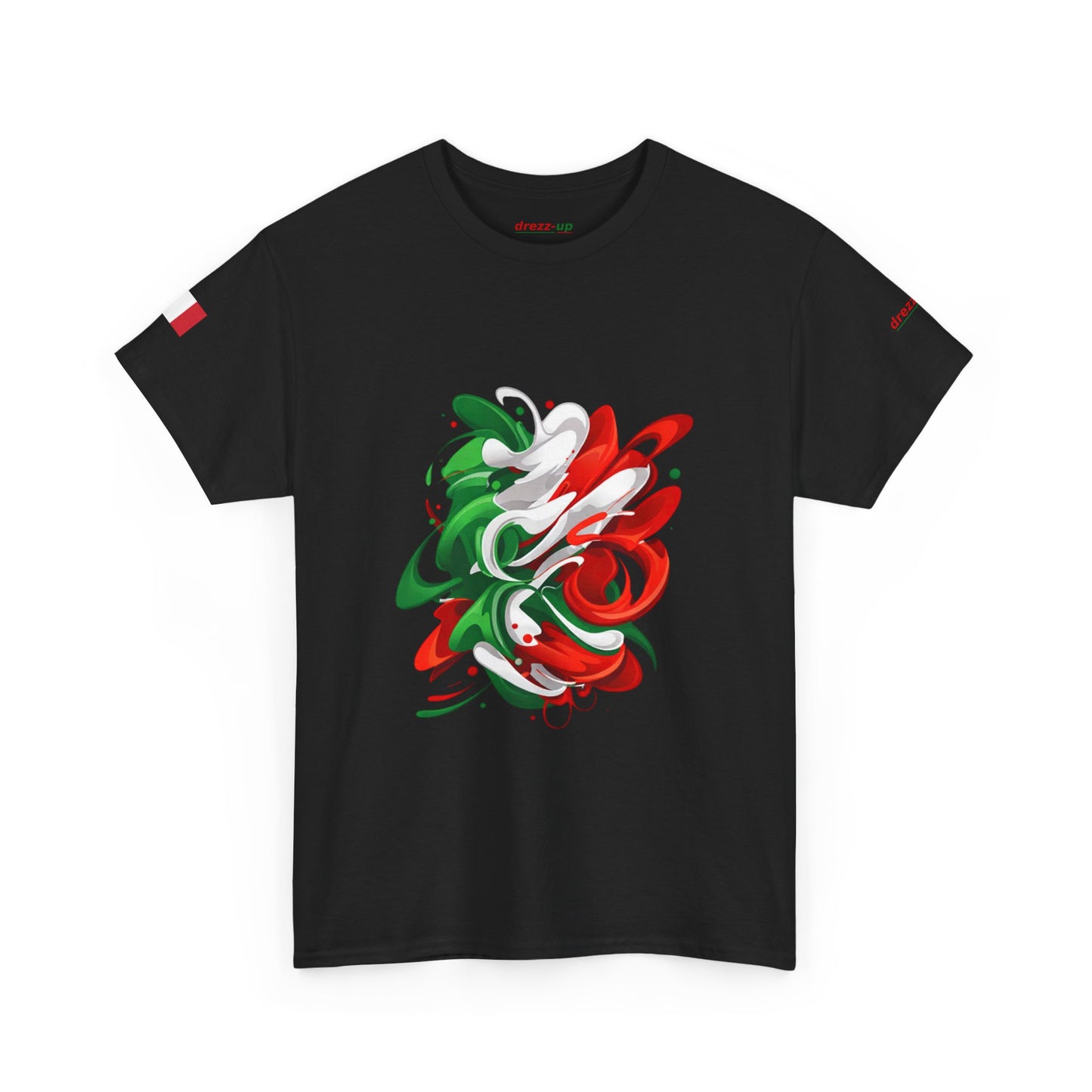 ITALY ABSTRACT TEE