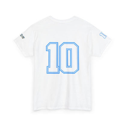 ARGENTINA WHITE TIGER NUMBER 10 UNISEX T-SHIRT