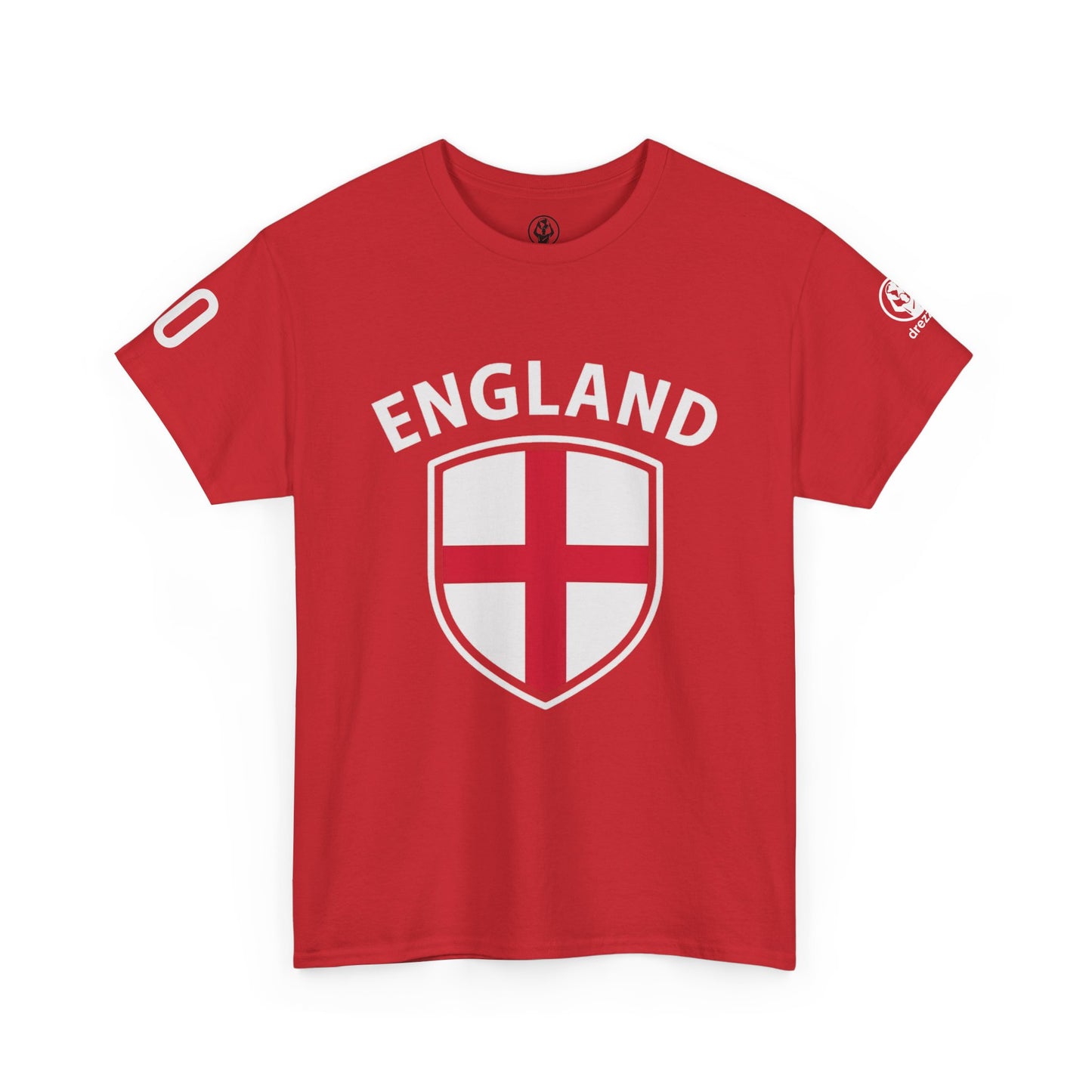 🏴 England Premium Fan Tee – Men’s Heavy Cotton Edition