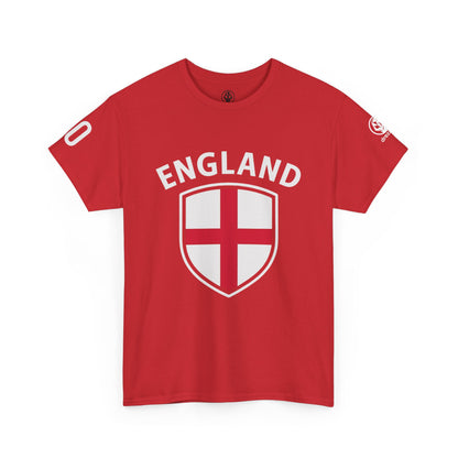 🏴 England Premium Fan Tee – Men’s Heavy Cotton Edition