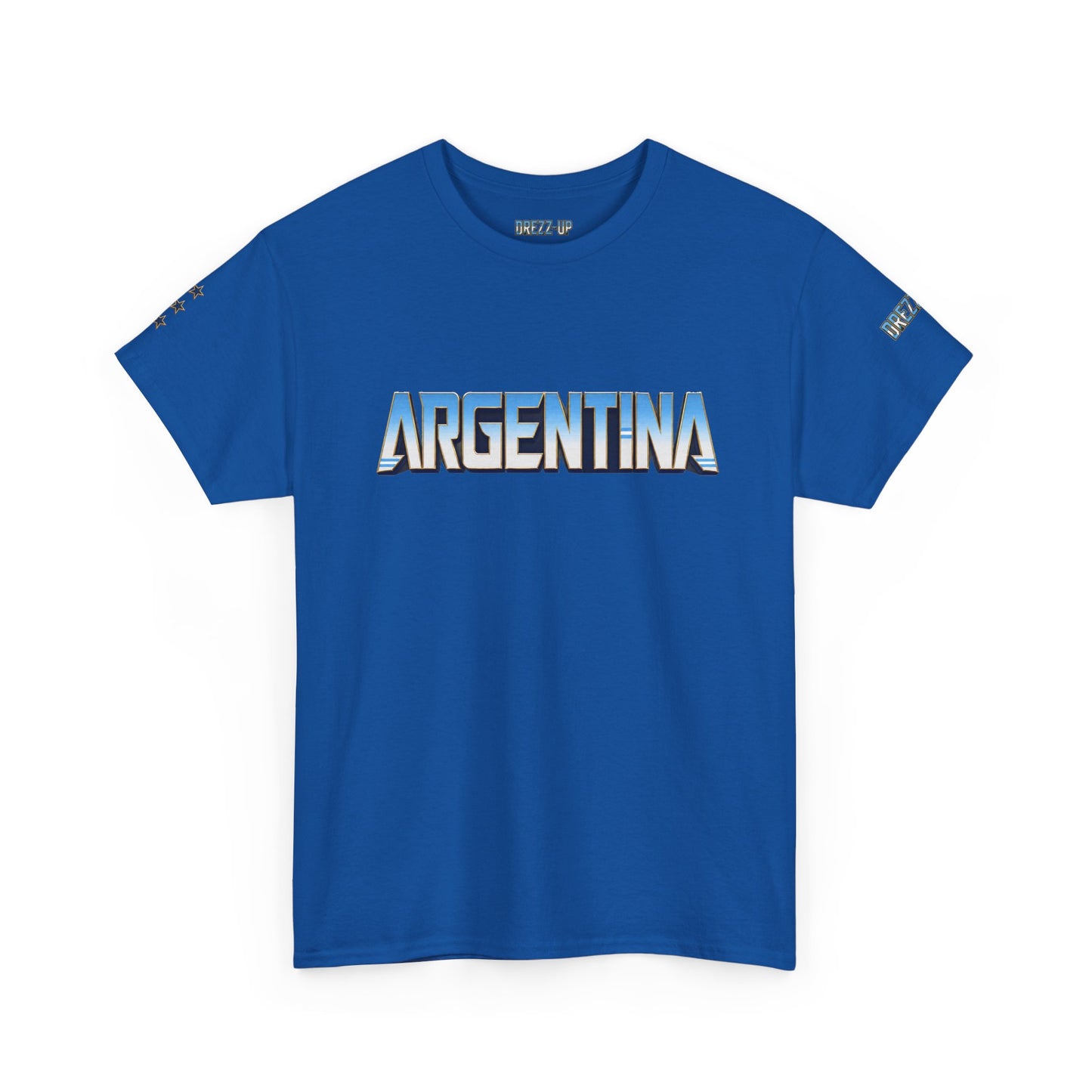 ARGENTINA NUMBER 10 TYPOGRAPHY UNISEX T-SHIRT