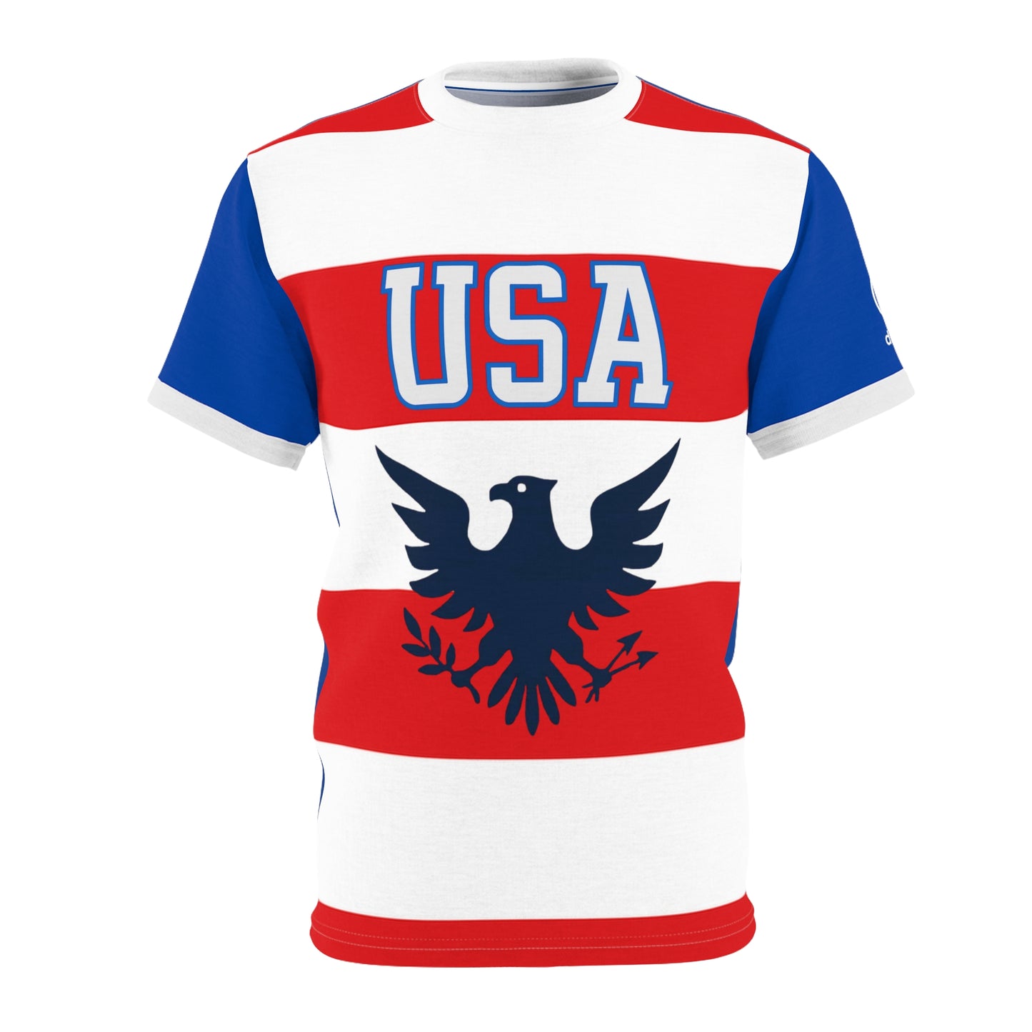 USA Premium Edition – Unisex Cut & Sew Tee (AOP)