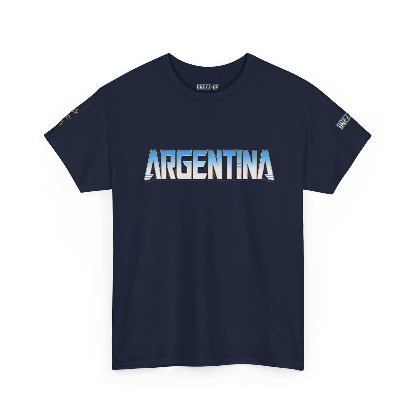 ARGENTINA NUMBER 10 TYPOGRAPHY UNISEX T-SHIRT