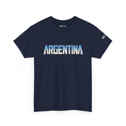 ARGENTINA NUMBER 10 TYPOGRAPHY UNISEX T-SHIRT