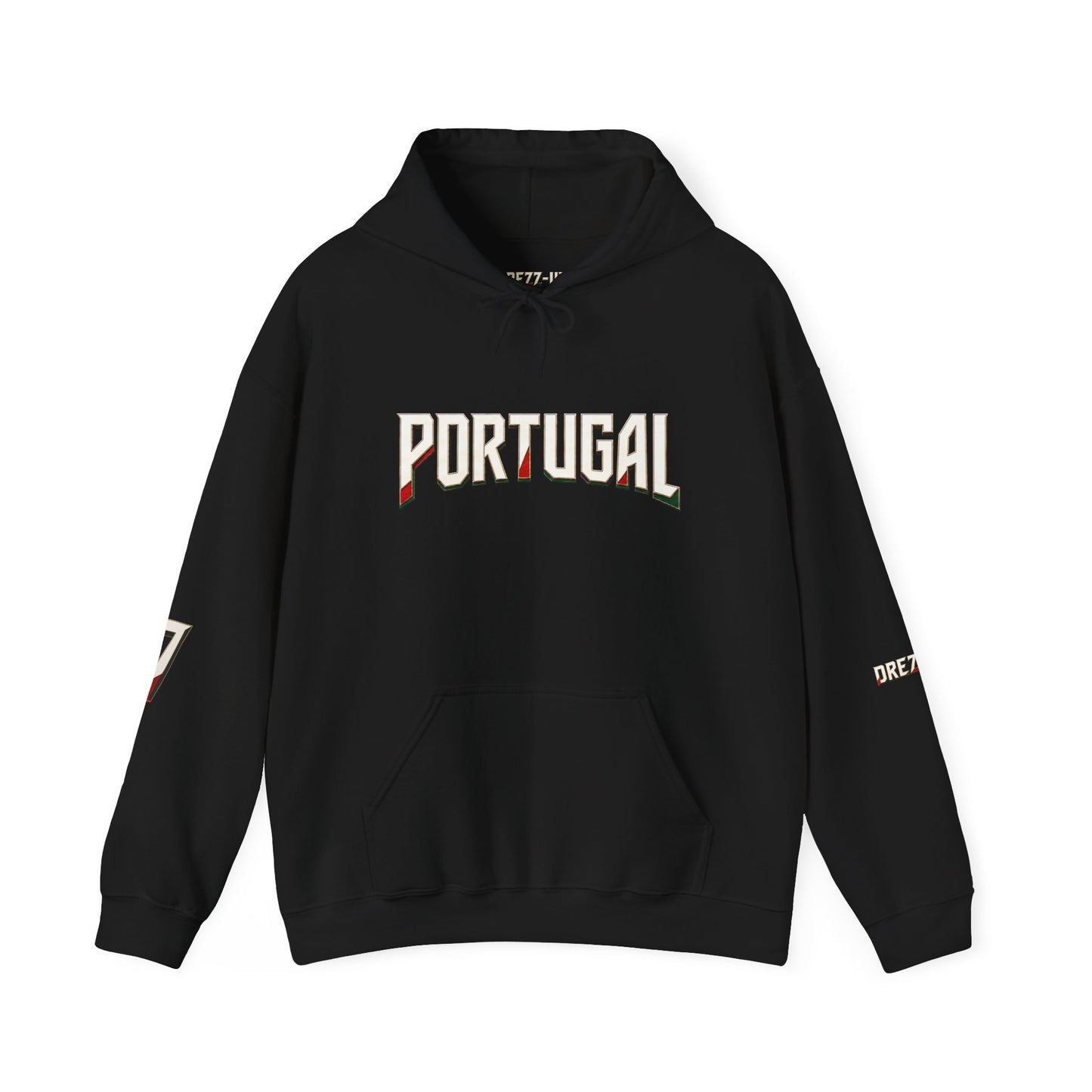 PORTUGAL NUMBER 7 TYPOGRAPHY UNISEX HOODIE