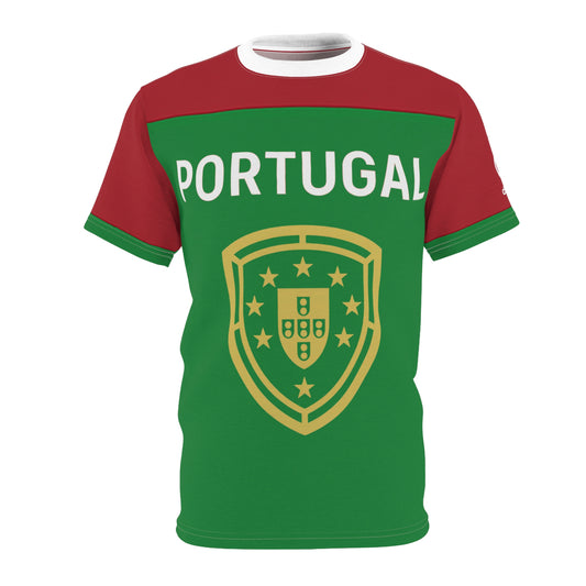 Portugal Premium Edition – Unisex Cut & Sew Tee (AOP)