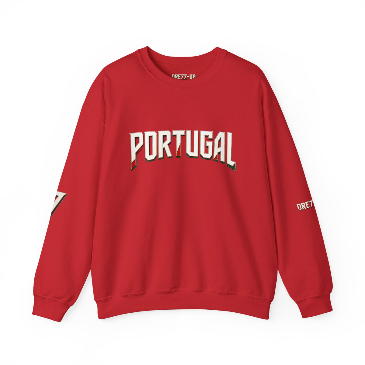 PORTUGAL NUMBER 7 TYPOGRAPHY UNISEX CREWNECK