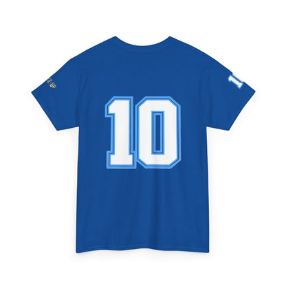 ARGENTINA WHITE TIGER NUMBER 10 UNISEX T-SHIRT
