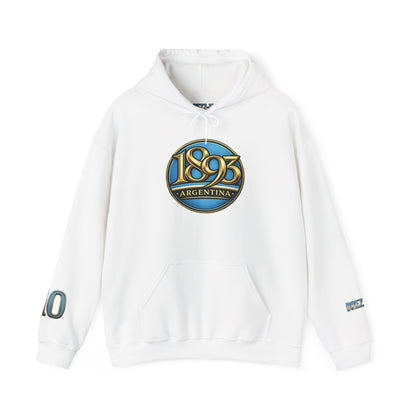 ARGENTINA 1893 NUMBER 10 UNISEX HOODIE