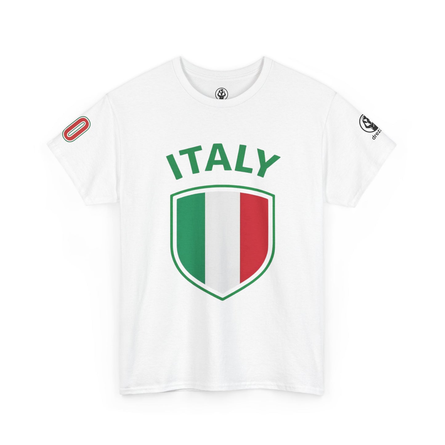 🇮🇹 Italy Premium Fan Tee – Men’s Heavy Cotton Edition