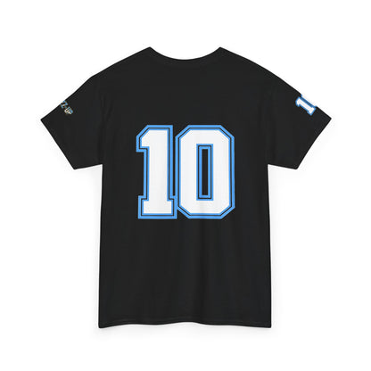 ARGENTINA WHITE TIGER NUMBER 10 UNISEX T-SHIRT