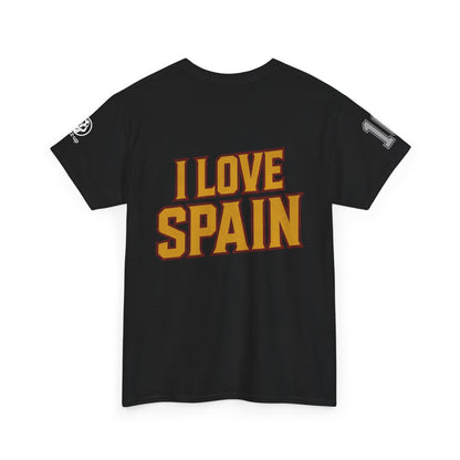 🇪🇸 Spain Men’s Heavy Cotton Tee – “Number 10” Edition
