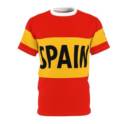 Spain Premium Edition – Unisex Cut & Sew Tee (AOP)