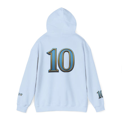 ARGENTINA 1893 NUMBER 10 UNISEX HOODIE