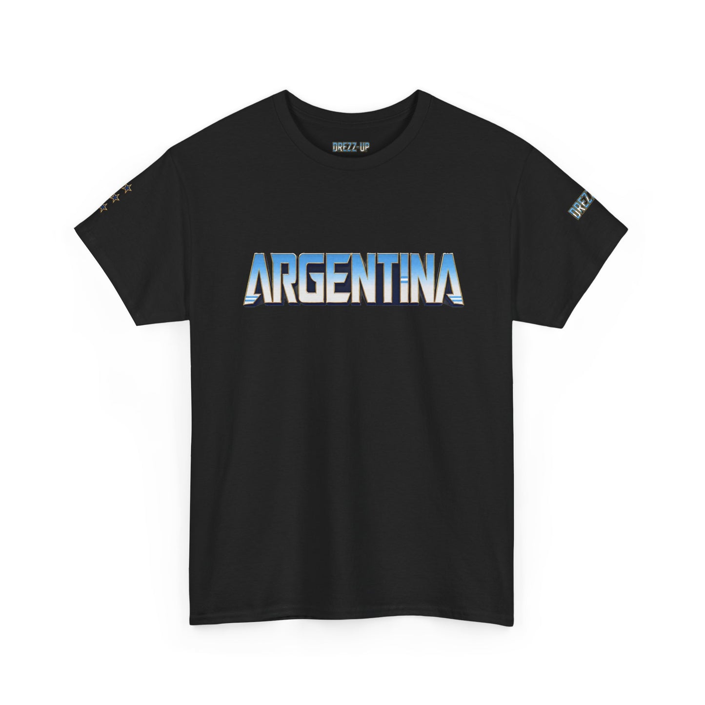 ARGENTINA NUMBER 10 TYPOGRAPHY UNISEX T-SHIRT