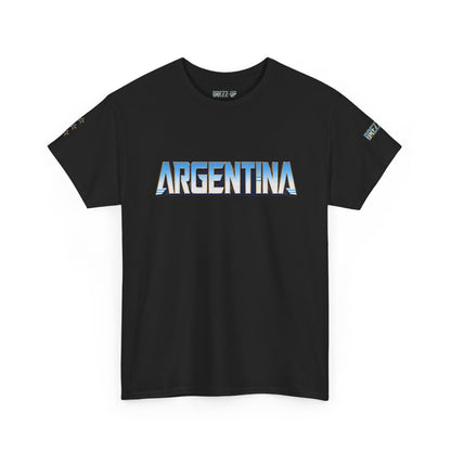 ARGENTINA NUMBER 10 TYPOGRAPHY UNISEX T-SHIRT