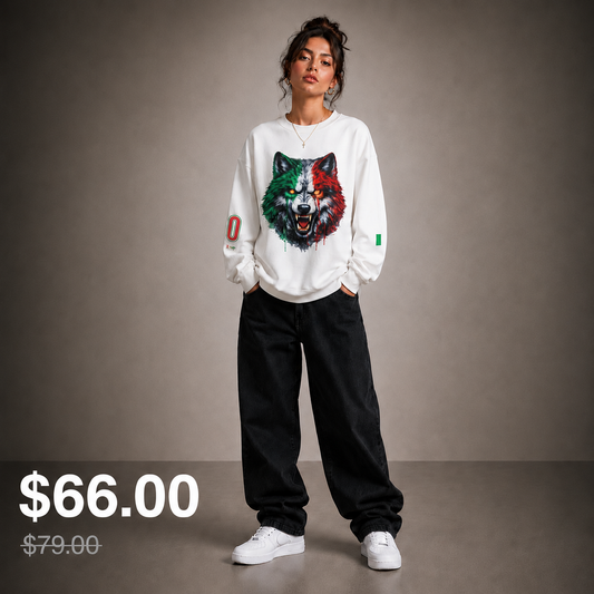 ITALY WOLF CREWNECK