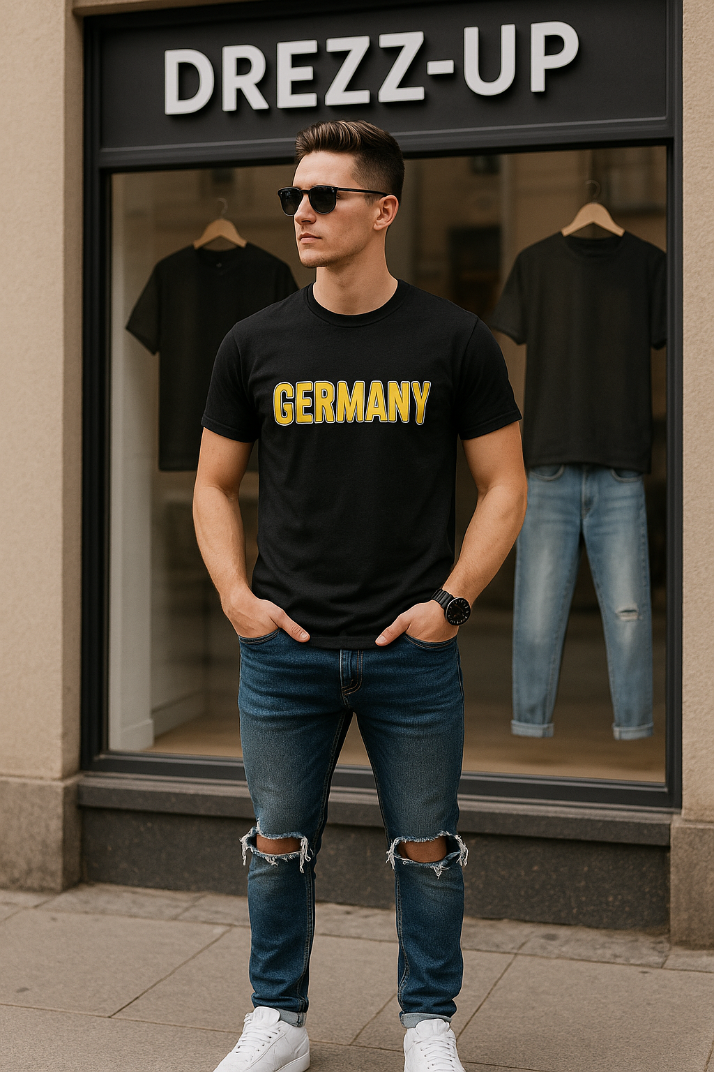🇩🇪 Germany Premium Fan Tee – Men’s Heavy Cotton Edition