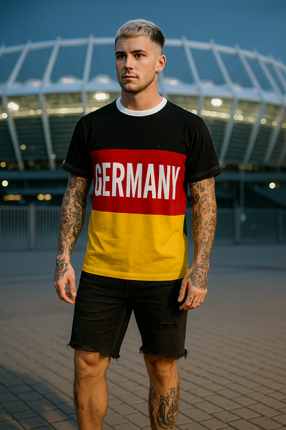 Germany Premium Edition – Unisex Cut & Sew Tee (AOP)