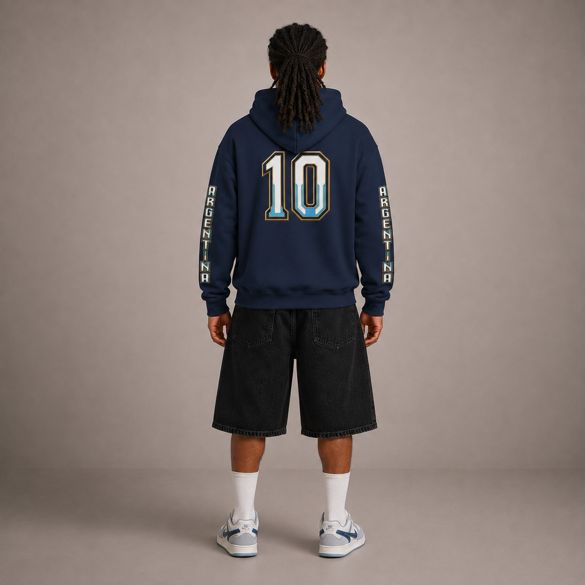 ARGENTINA THREE-STAR HERITAGE NUMBER 10 UNISEX HOODIE