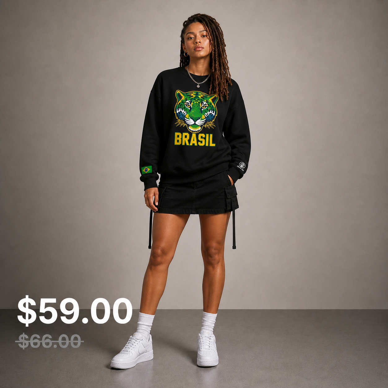 BRAZIL ICON CREWNECK
