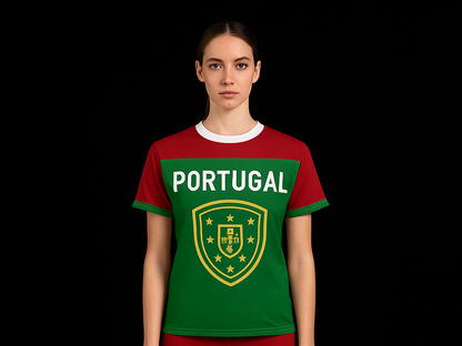 Portugal Premium Edition – Unisex Cut & Sew Tee (AOP)