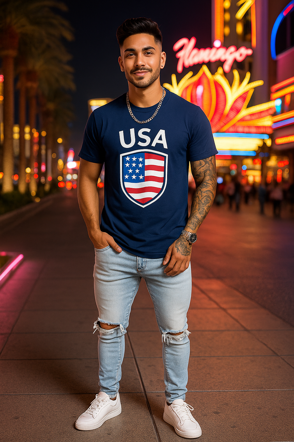 🇺🇸 USA Premium Fan Tee – Men’s Heavy Cotton Edition