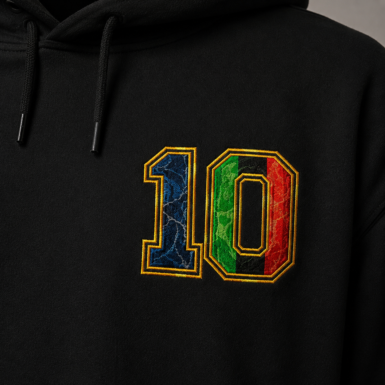 ITALY GLADIATOR HOODIE — NUMBER 10