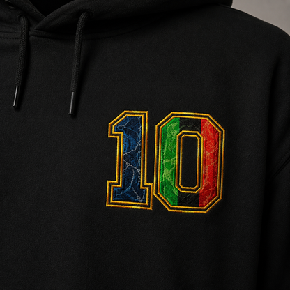 ITALY GLADIATOR HOODIE — NUMBER 10
